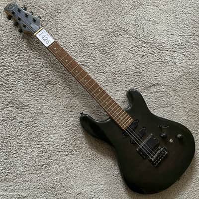 J&D Black SSH Electric Guitar, Mahogany Body, Maple Neck, Rosewood Fingerboard image 12