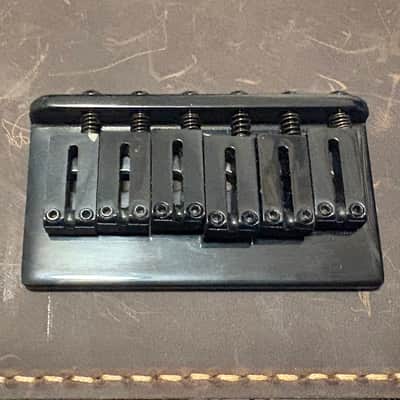 Fender Jim Root Jazzmaster Bridge Assembly - Black - No Trem - Hardtail image 6