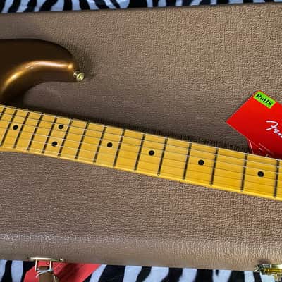 NEW! 2024 Fender Bruno Mars Stratocaster Mars Mocha - Limited Edition - Authorized Dealer - In-Stock! 7.8lbs - G02643 image 4