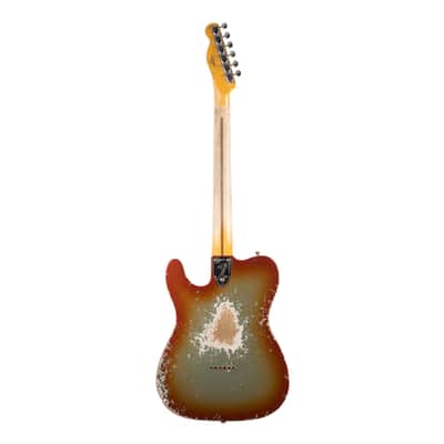 Used Fender Custom Shop Telecaster Custom Limited Super Heavy Relic - Twilight Sky image 4