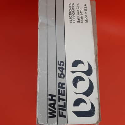 Box Only DOD 545 WAH FILTER image 5