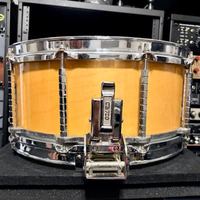 Rare Vintage CB700 6.5x14 Maple Free Floating Snare – Pearl Pedigree image 5