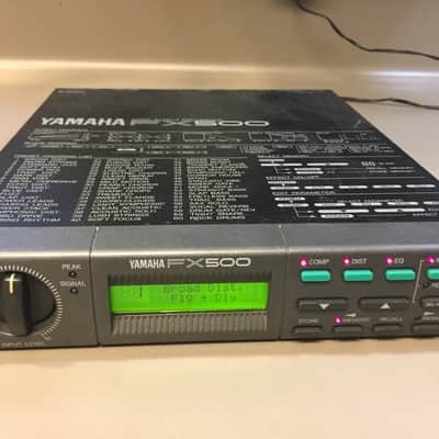 Yamaha FX500 Guitar Digital Multi Effects Processor Multi-Effects w/Adapter image 1