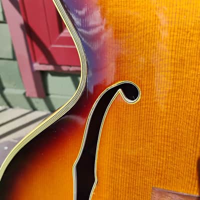Epiphone Emperor 1946 - Burst w/ohsc image 10
