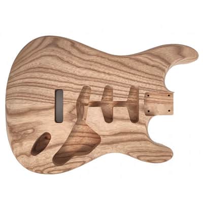 Roasted Swamp Ash 2 pieces Body Stratocaster SSS Style, Unfinsihed image 5