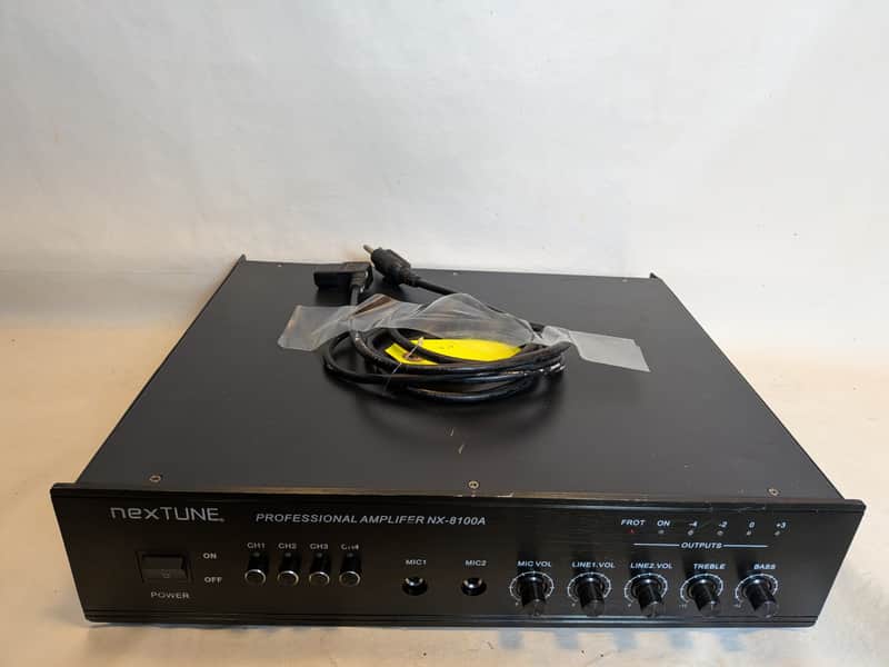 Nextune NX-8100A Power Amp - Black image 1