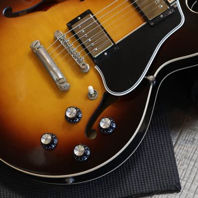 2012 Gibson Custom Shop ES-339 Semi-Hollow Electric Guitar Sunburst + COA GB image 6