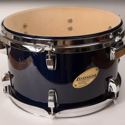 Ludwig Accent Custom CS Rack Tom 12x8 2000s - Blue image 5