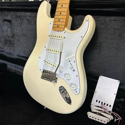 Fender MIJ ST68-85TX Stratocaster Vintage White 2014 Electric Guitar image 15