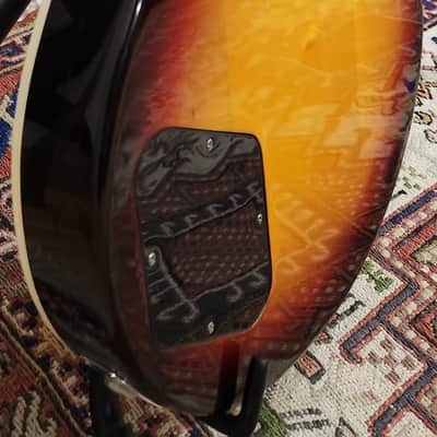 COLLECTORS! 1983 Custom Hagstrom Super Swede Tobacco/Cherry Burst 1983 Sweden image 9