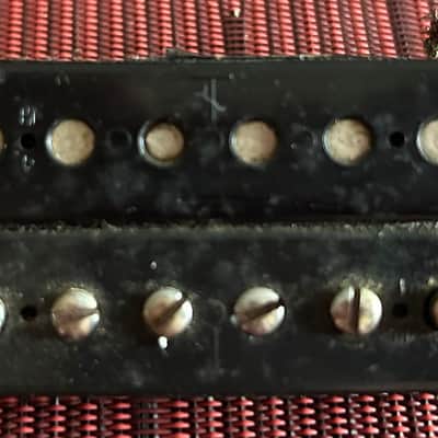 Vintage Gibson Patent Number T-Top Humbucker Pickup – 7.66k Ω image 1