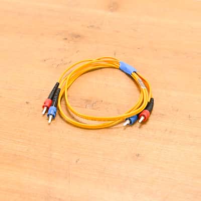 Unbranded ST-ST Fiber Optic Duplex Patch Cable - 3' CG01ZLU image 1