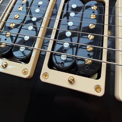 2026 Gibson Custom Shop Les Paul Custom Peter Frampton “Phenix” Inspired VOS - Ebony Black image 12