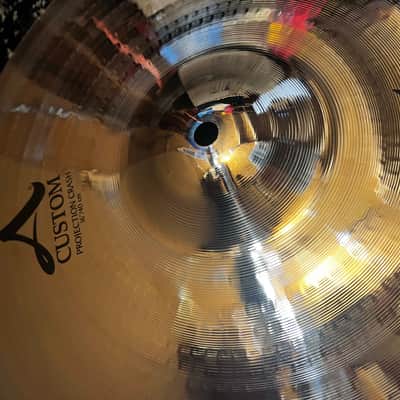 (MINT) Zildjian 16" A Custom Projection Crash Cymbal - Brilliant image 2