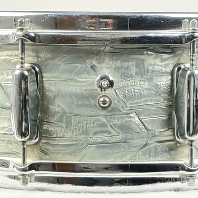 Slingerland 20/12/14/5x14" Radio King Early 60's 5n Modern Jazz Outfit - Sky Blue Pearl image 12