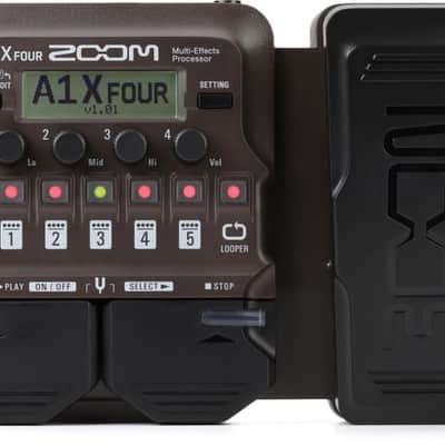 Zoom A1X Four Acoustic Instrument Multi-Effect Processor image 3
