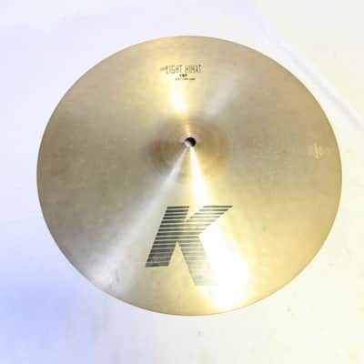 ZILDJIAN K ZILDJIAN 15" LIGHT HI-HAT pair 1178/1432g Zildjian Hi-Hat Cymbals (07/13) image 5