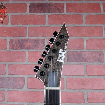 ESP Original Series Horizon II Custom Cast Metal Rusty Iron 2018 w/OHSC image 9