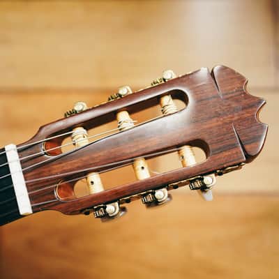 1970s Ryoji Matsuoka M40 – Handcrafted in Japan| Solid Top | Low Action | Vintage Classical Tone image 12