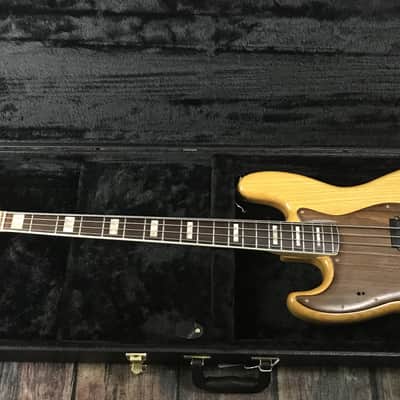 Used Fender Left Handed 1976 USA 4 String Precision Bass with Case image 11
