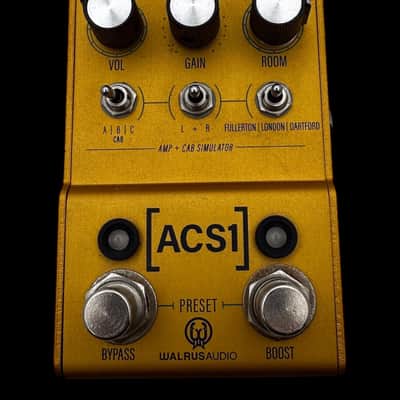 Walrus Audio Mako  ACS1 Amp + Cab Simulator 2021 - 2024 - Gold X5444 image 3
