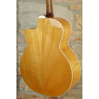 GUILD F-2512CE Cutaway Deluxe Maple 12 String NAT Natural Blonde - Jumbo 12 Corde Elettricficata Fishman - Westerly Archback Co image 16