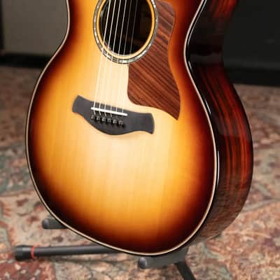 Taylor (1 of 42) Builder's Edition 814ce LTD Grand Auditorium Acoustic/Electric Guitar - Macassar Ebony with Hardshell Case image 4