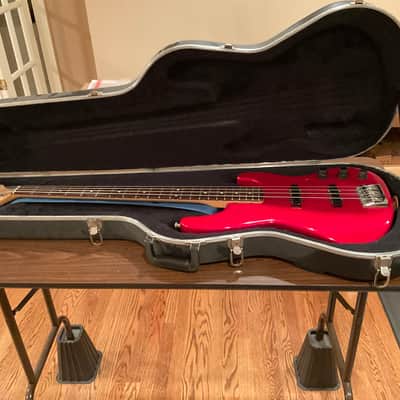 Fender American Standard Jazz Bass with Rosewood Fretboard 1990 - 1991 Candy Apple Red image 1