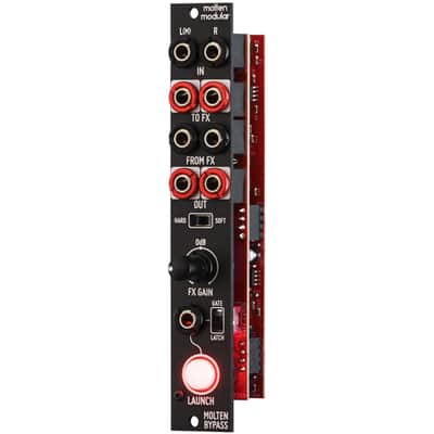 Befaco Molten Bypass Eurorack Stereo Bypass Gate Control Module image 2