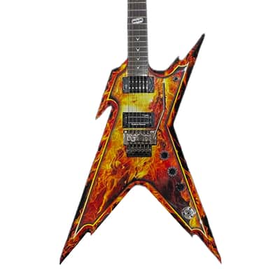 2008 Dean Dimebag Darrell Razorback Explosion image 12