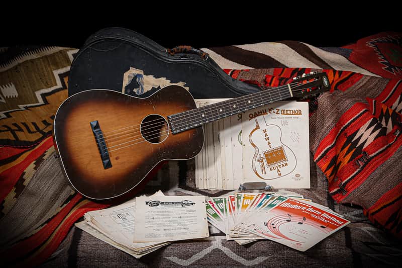 1938 Oahu Steel Guitar "Sunburst" image 1