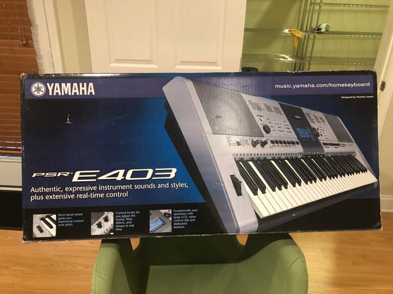 Yamaha PSR E403 Keyboard | Reverb