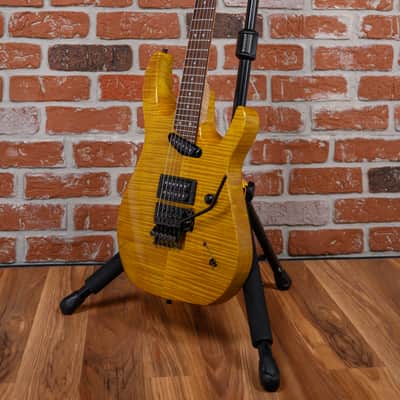 Hamer GCAS Californian Standard Figured Maple Body Transparent Yellow 1988 w/OHSC image 5