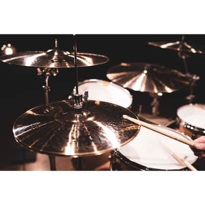 Meinl Pure Alloy Custom HiHat 15" Medium Thin - HiHat image 9