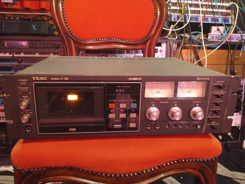 TEAC C-3x vintage 3 heads tape recorder image 1