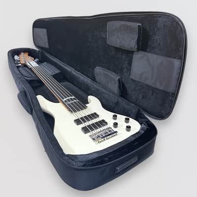 Sadowsky MetroExpress 24-Fret Modern Maple Board 5-String Electric Bass Guitar - Olympic White image 13
