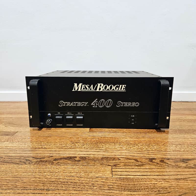 Mesa Boogie Strategy 400 Stereo Power Amp image 1