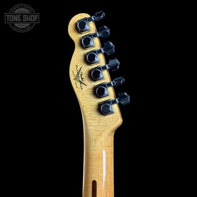 Fender Custom Shop Custom Deluxe Tele NOS Champagne Gold Metallic w/case image 7