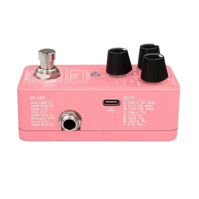 NuX NSS4 Pulse IR Loader Mini Pedal - Pink image 5