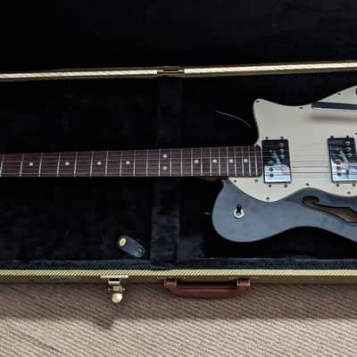 Fender Telecaster Deluxe Thin-line , Custom style with 2-Humbuckers, 2008 - Black, USA Fender logo Bigsby B-5, Schaller Roller Bridge, WARMOUTH RADIUS Neck, Sperzel staggered locking tuners, ships in Hard Shell case! image 14