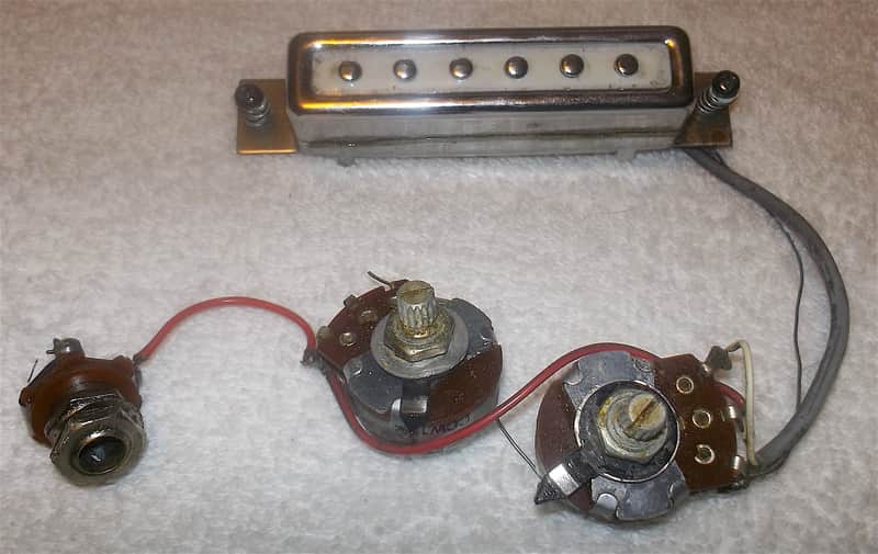 Teisco Pickup & Wiring Harness 1960s image 1