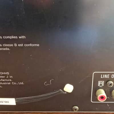 Technics SL-MC4 60+1 CD changer Early-mid 2000s - Black image 20