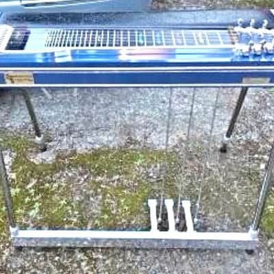 Remington Pro SD-10 Pedal Steel Guitar Sustainmaster 2012 - Maple Blue Mica image 1
