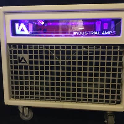 Industrial Amps Rock 120  Combo White Handmade Boutique Tube Guitar Amplifier image 2