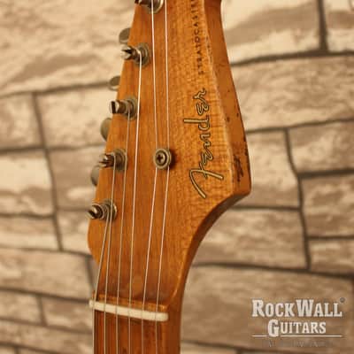 Fender  Stratocaster 1955 WW10 Wildwood Heavy Relic Ebony Custom Shop  2020 image 16