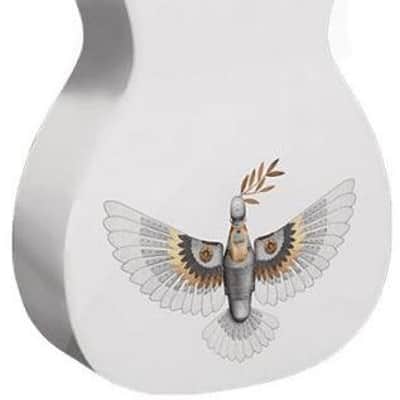 LAG Guitar Limited Edition Parlor Pickup - PEACE image 2