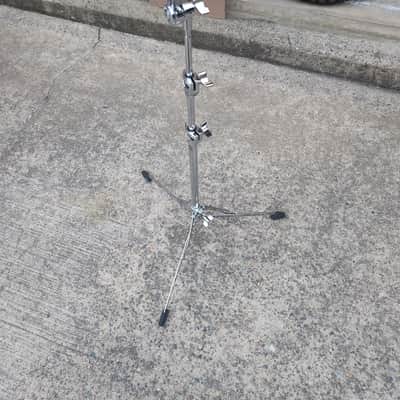 Gibraltar 8710 8700 Series Flat-Based Straight Cymbal Stand with Brake Tilter 2010s - Chrome image 1
