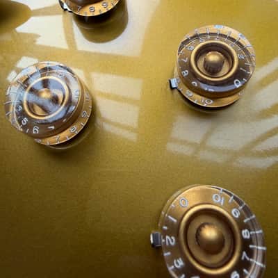 2022 Gibson Custom Shop M2M ‘54 Reissue R4 Les Paul Double Gold Stinger VOS - Gold Top image 13