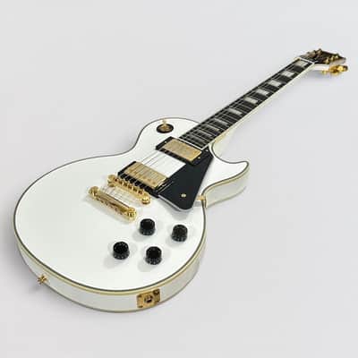 Epiphone Les Paul Custom Electric Guitar - Alpine White image 10