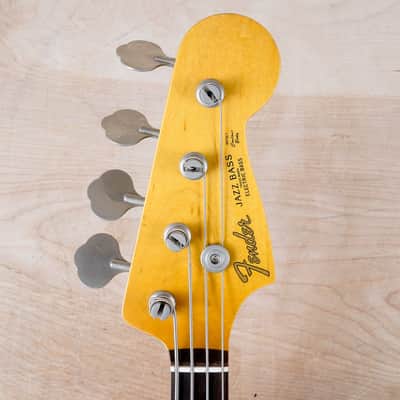 Fender JB-62 Jazz Bass '62 Reissue MIJ 1994 Sunburst Japan w/ Hard Case image 22
